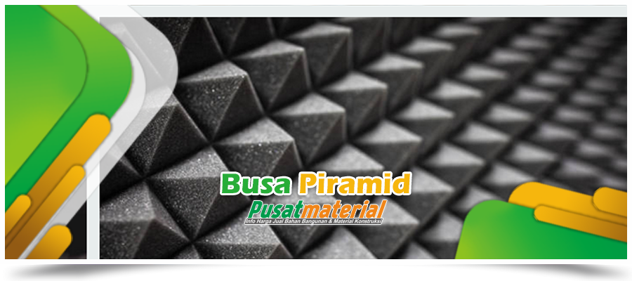 Jual BUSA PIRAMID uk.200x100x6cm - Jual Busa Piramid Busa Kedap Suara Ruangan