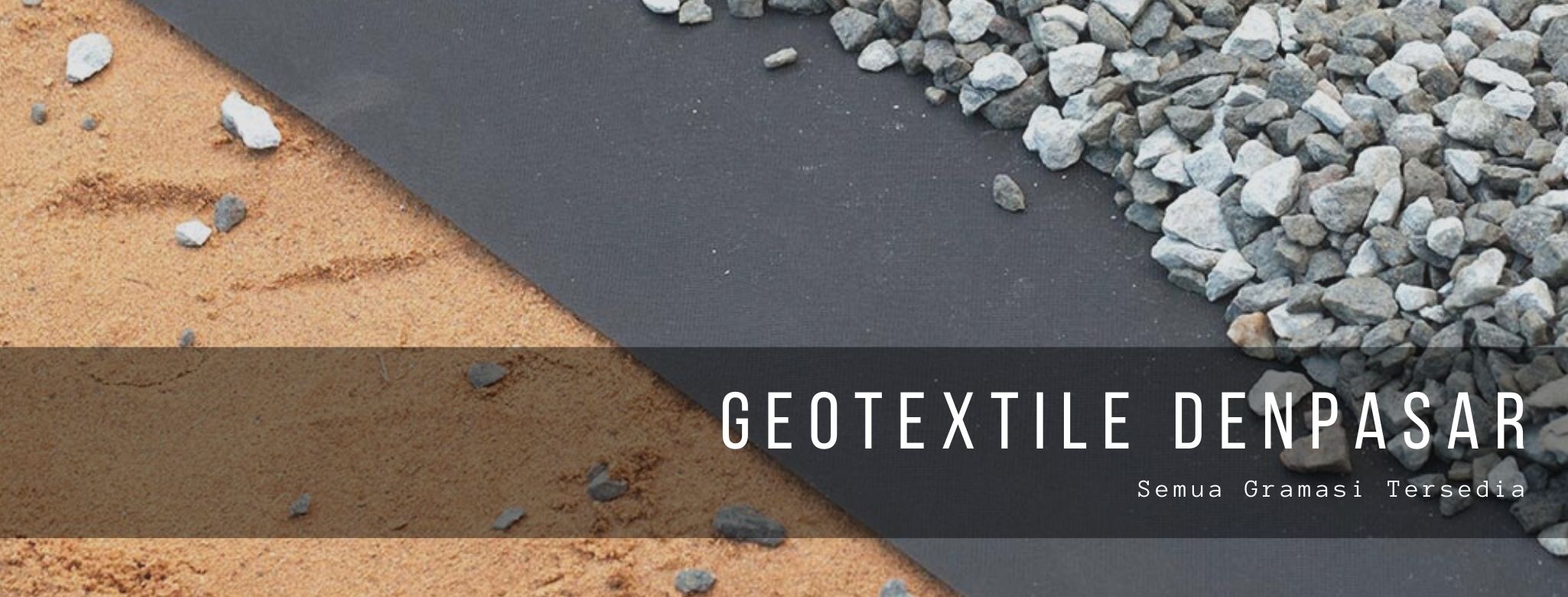 Geotextile Denpasar, Semua Gramasi Tersedia